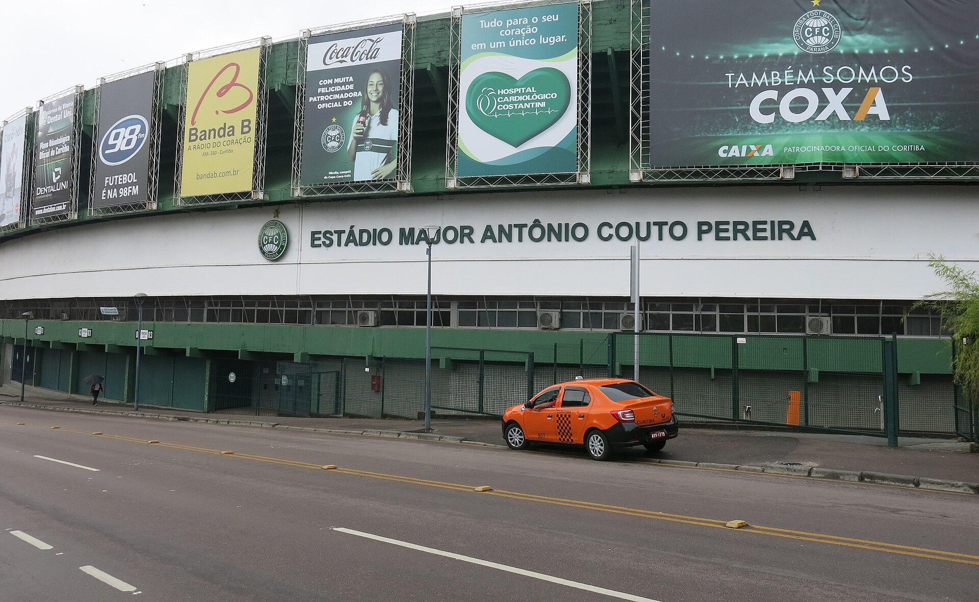 Estádio Couto Pereira, no Alto da Glória, em Curitiba