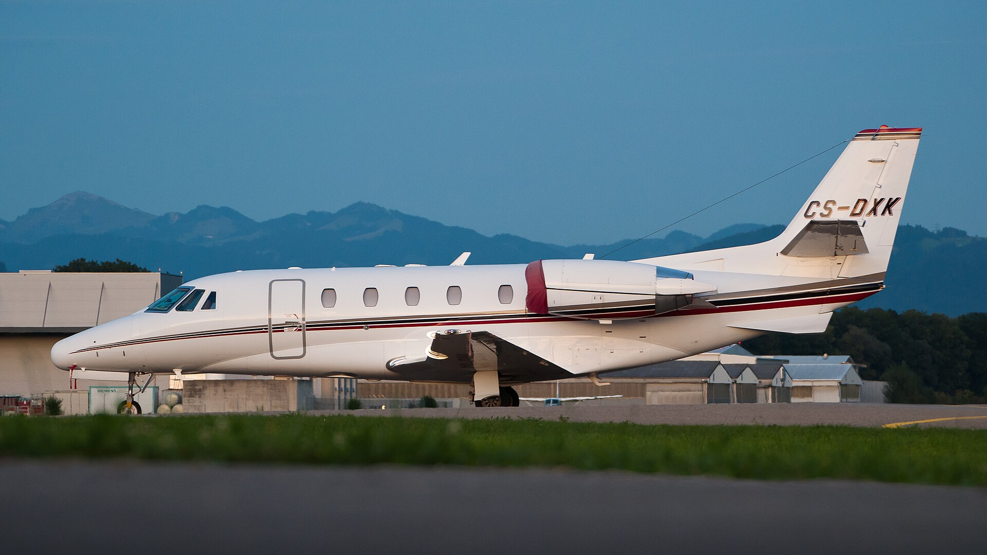 Jato executivo modelo Cessna Citation