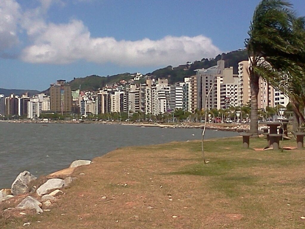Florianópolis Downtown from Portugal Square
